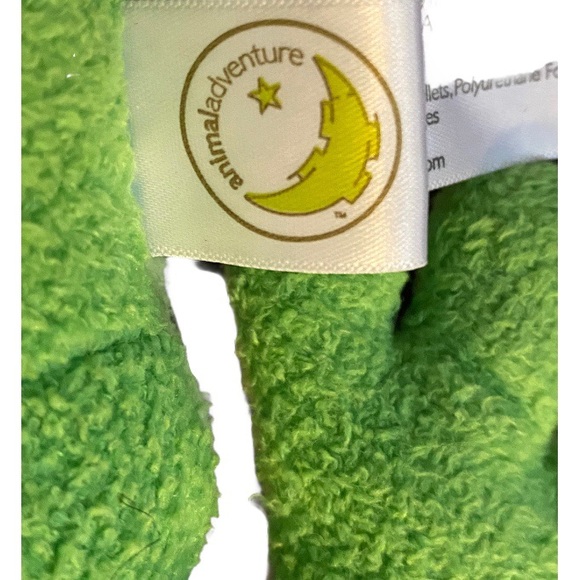 ANIMAL ADVENTURE 7” GOLD CROWN FROG PRINCE PLUSH - Picture 4 of 4